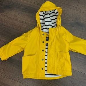 Baby Gap Yellow Rain Jacket